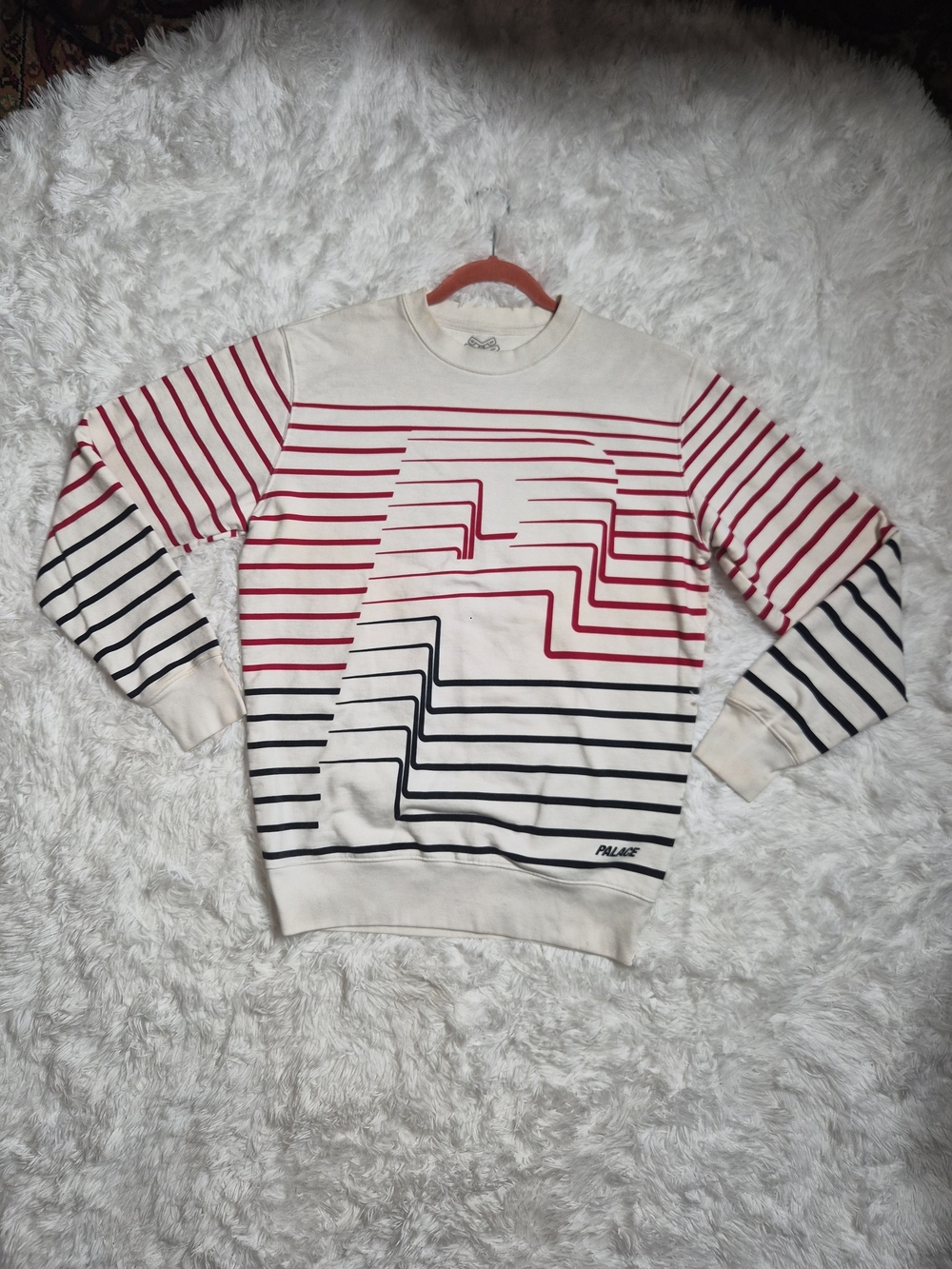 Palace Sweater Palace Skateboards Size Large L Graphic Stripes Skater Streetwear